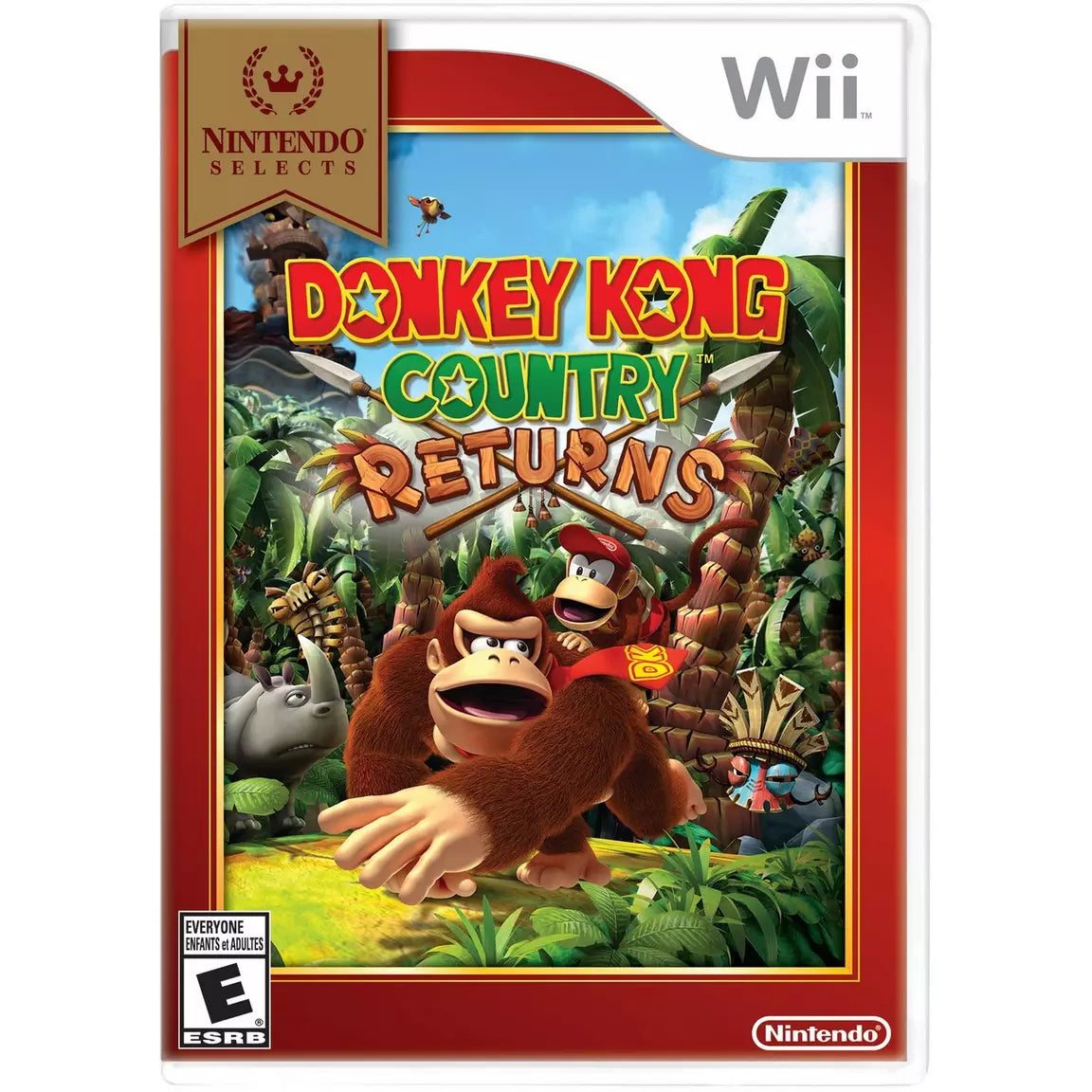 Donkey Kong Country Returns (Nintendo Selects) - Wii