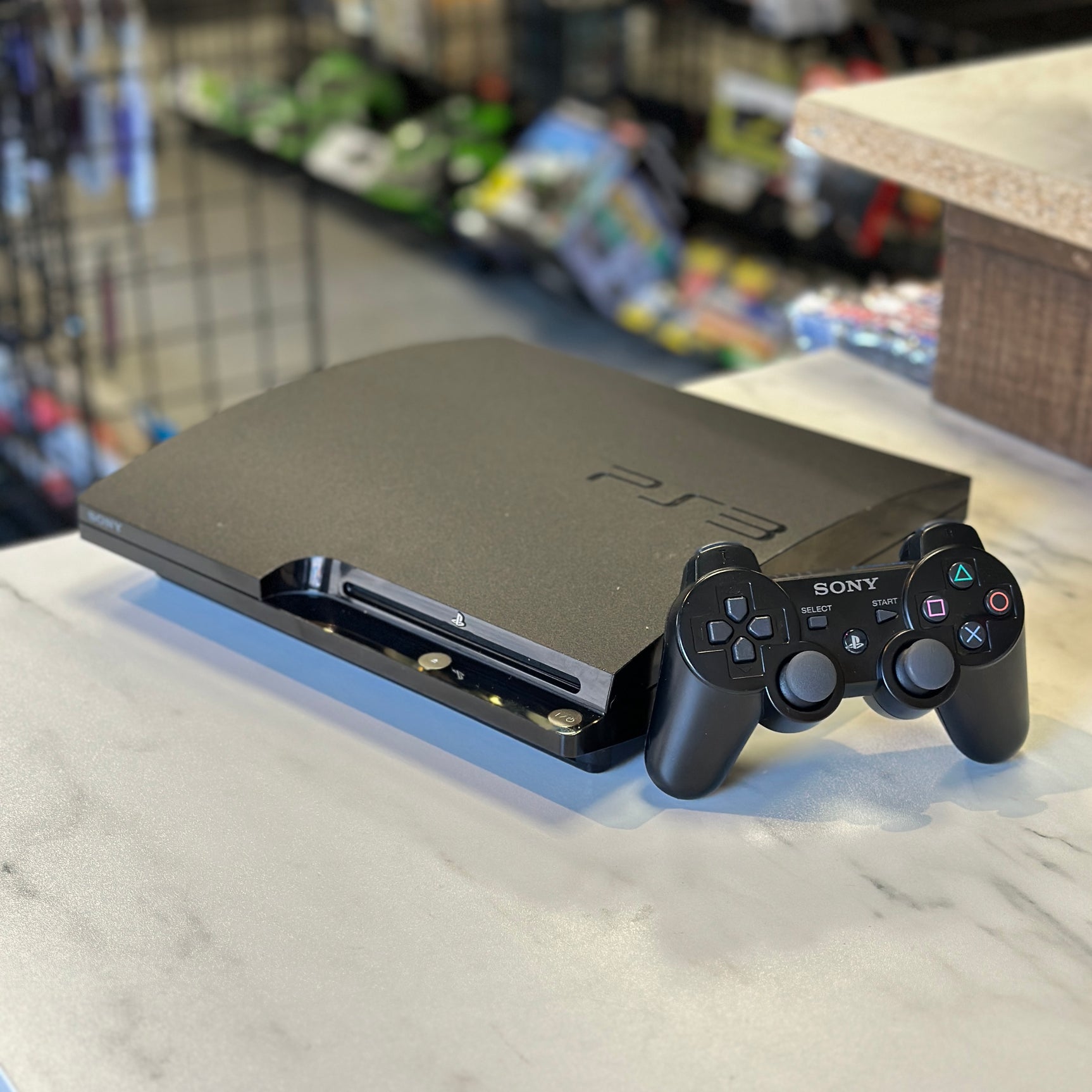 PlayStation 3 Slim 120GB Console - Black