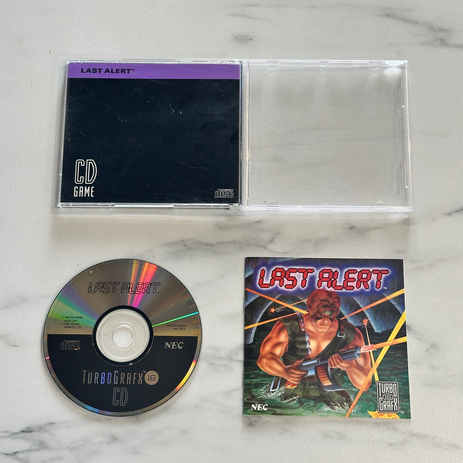 Last Alert - TurboGrafx-CD