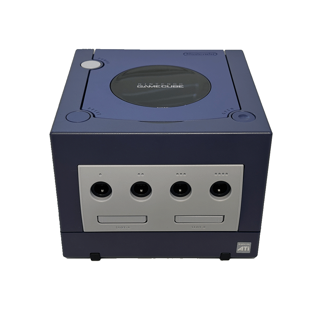 GameCube Console with Retro GEM HDMI Kit Pre-Installed