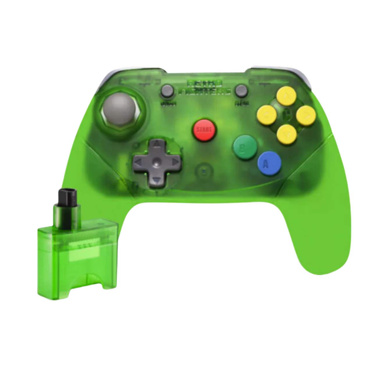 Brawler64 2.4GHz Wireless Controller for Nintendo 64
