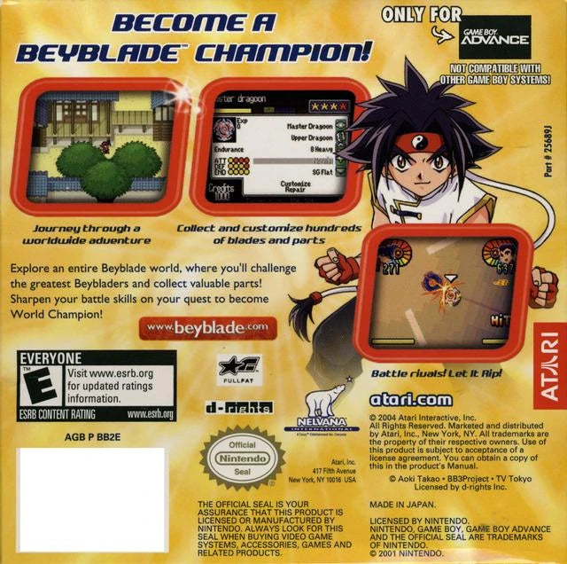 Beyblade: GRevolution - Game Boy Advance