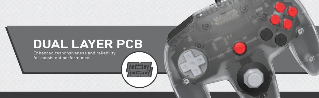 Captain+ Wired Hall Effect Controller for N64/ M64