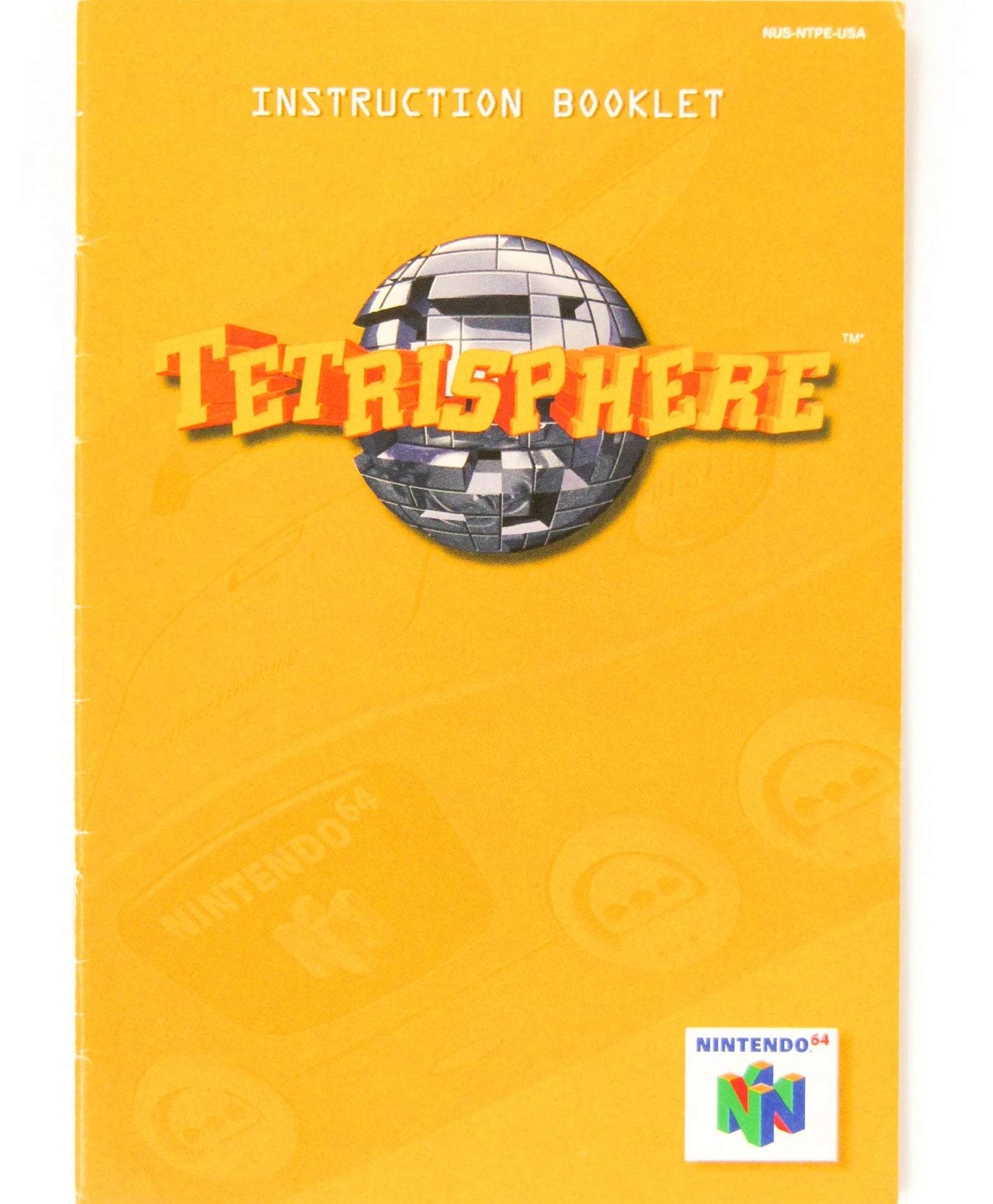 Tetrisphere - N64 Manual