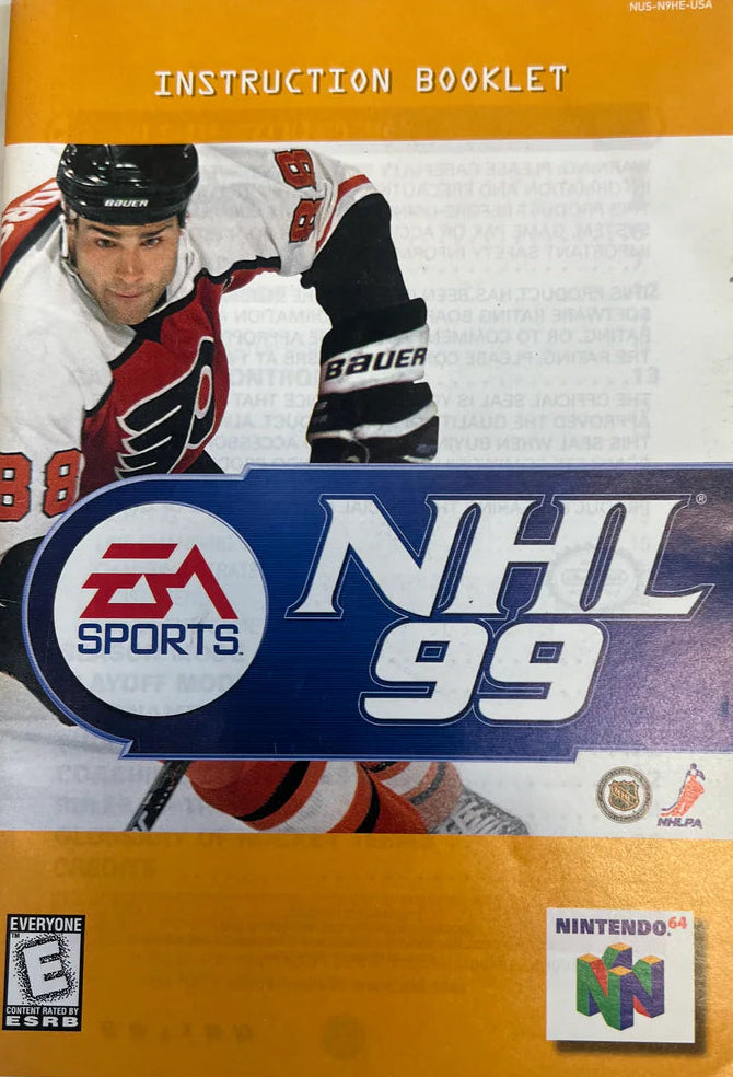 NHL 99 - N64 Manual