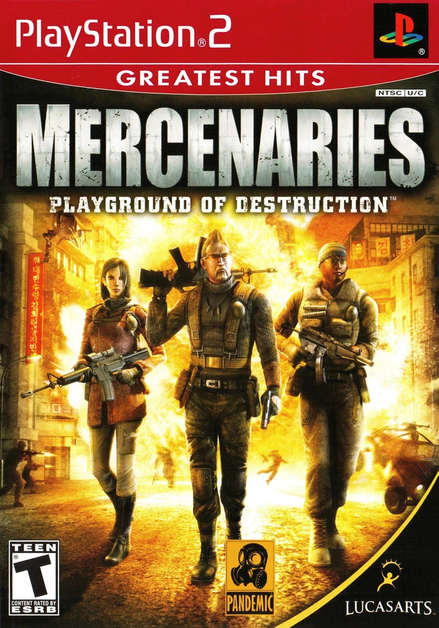 Mercenaries: Playground of Destruction (Greatest Hits) - PlayStation 2