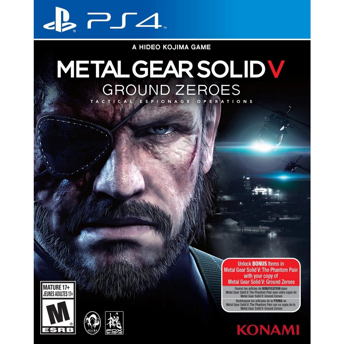 Metal Gear Solid V: Ground Zeroes - PlayStation 4