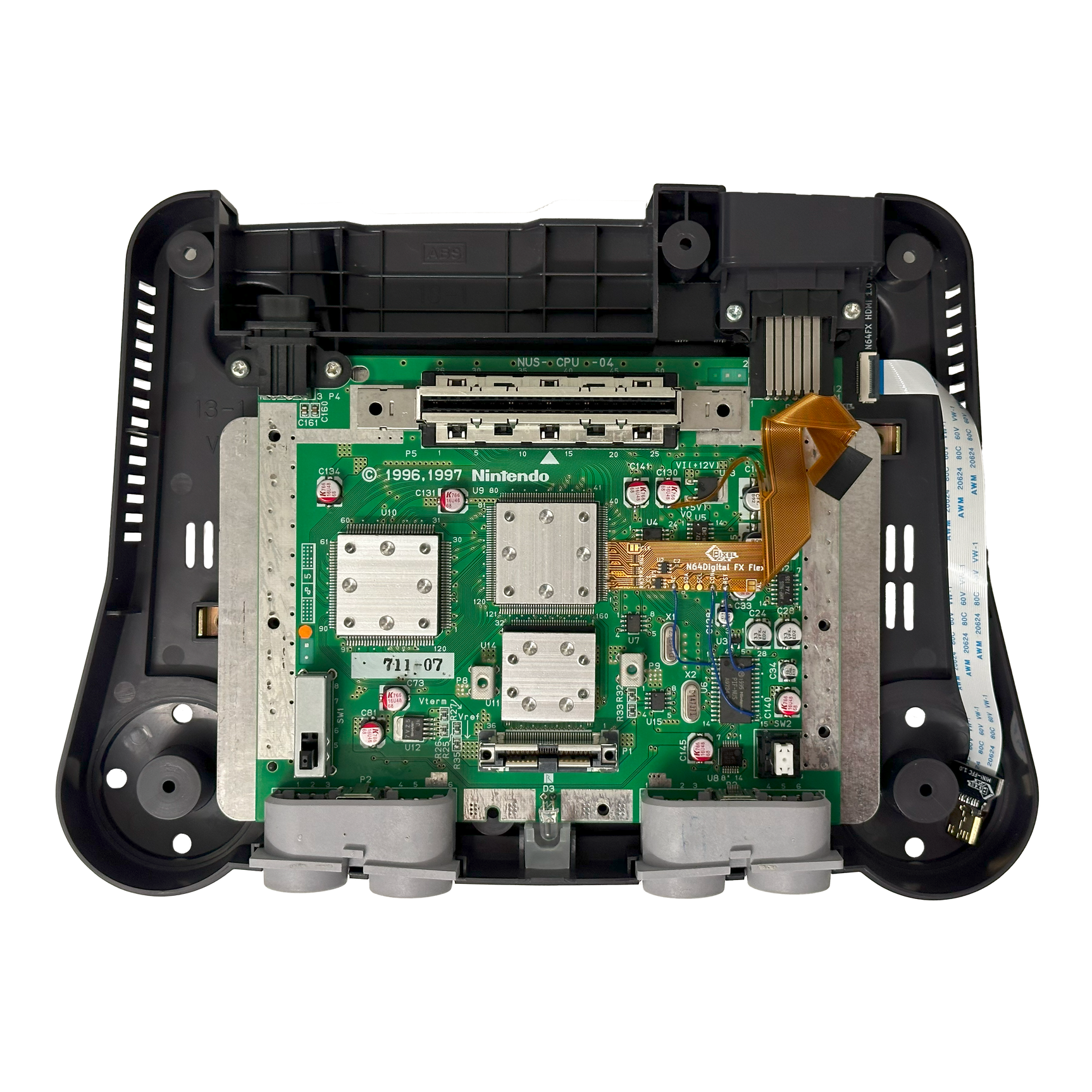 Nintendo 64 Console with PixelFX HDMI Retro Gem Kit Pre-installed