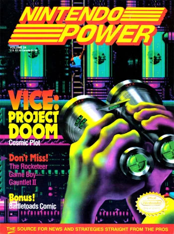 Nintendo Power Magazine Volume 24 - Vice: Project Doom