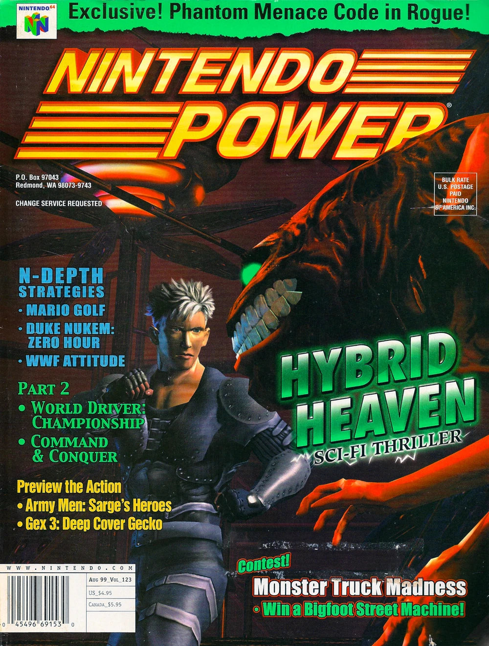 Nintendo Power Magazine Volume 123 - Hybrid Heaven