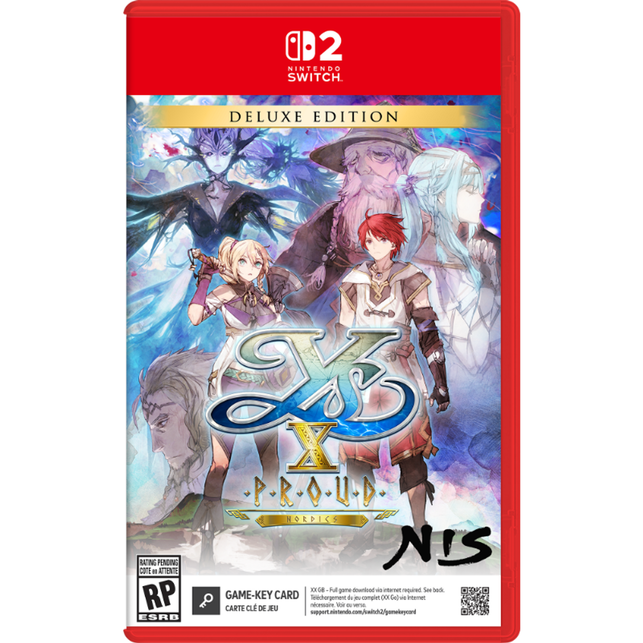 Ys X: Proud Nordics Deluxe Edition - Nintendo Switch 2