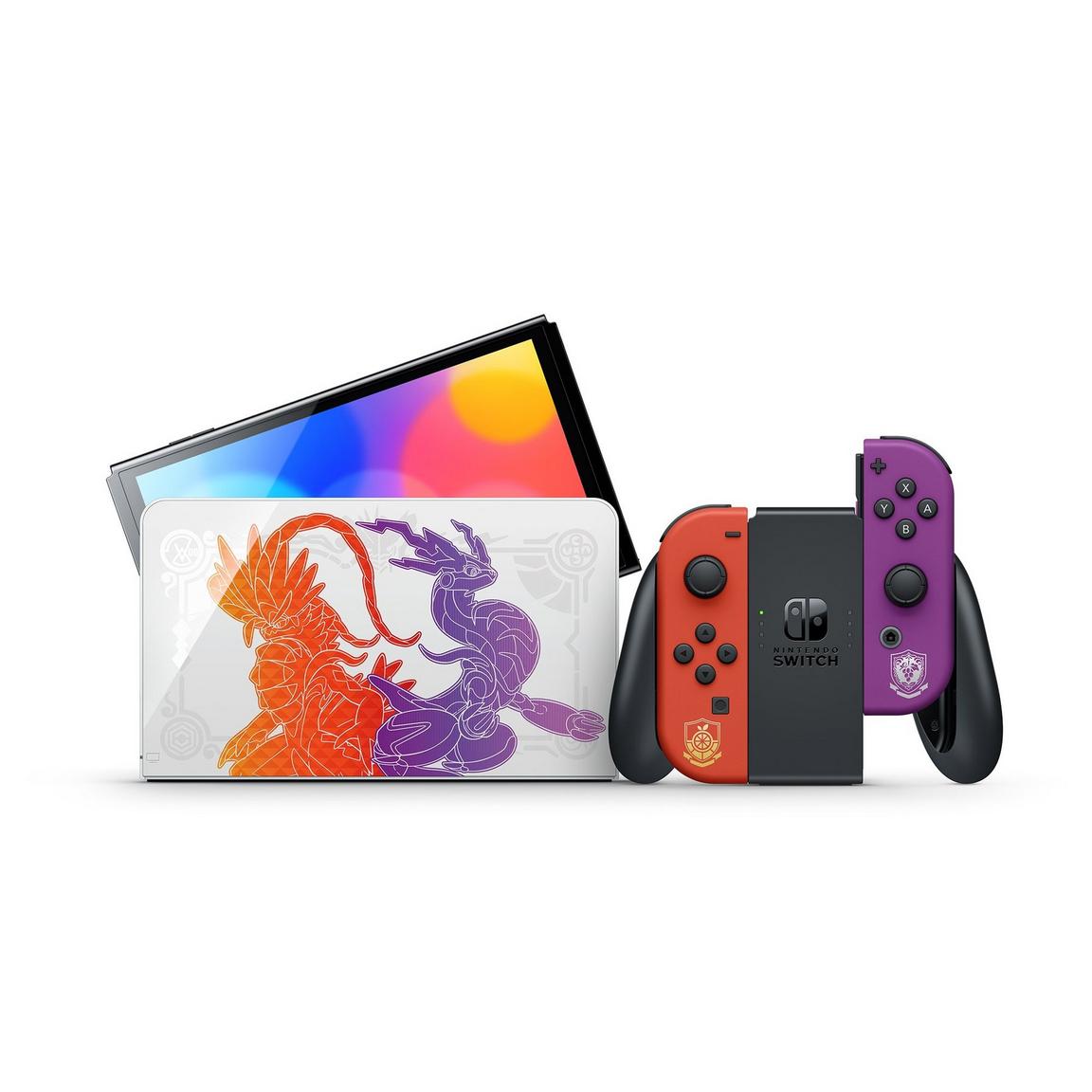 Nintendo Switch – OLED Console Pokemon Scarlet & Violet Edition