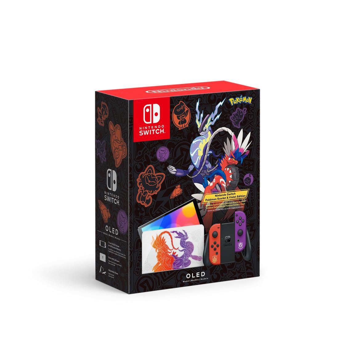 Nintendo Switch – OLED Console Pokemon Scarlet & Violet Edition