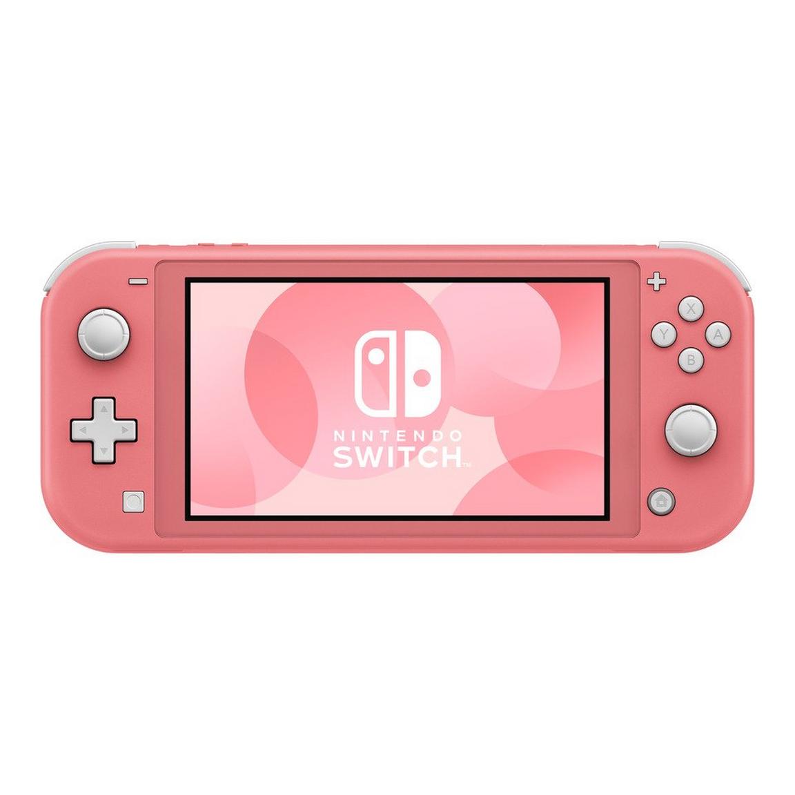 Nintendo Switch Lite Console - Coral Pink