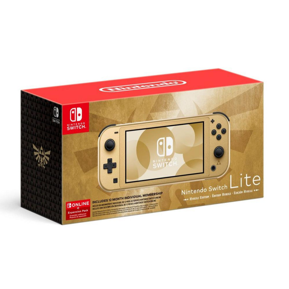 Nintendo Switch Lite Console - Gold Zelda Hyrule Edition