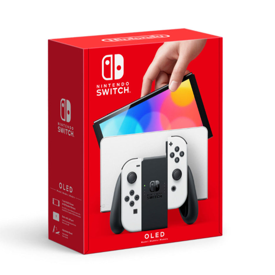 Nintendo Switch OLED Console - White Joy-Con