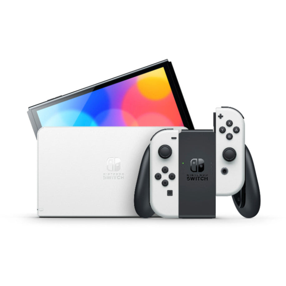 Nintendo Switch OLED Console - White Joy-Con