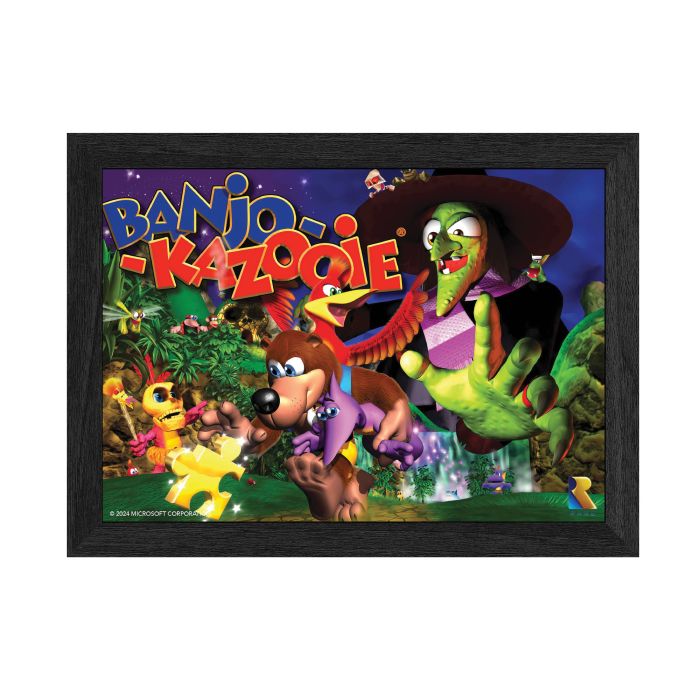 Banjo-Kazooie - Welcome to Spiral Mountain - 10" x 12" 3D Lenticular Motion Art