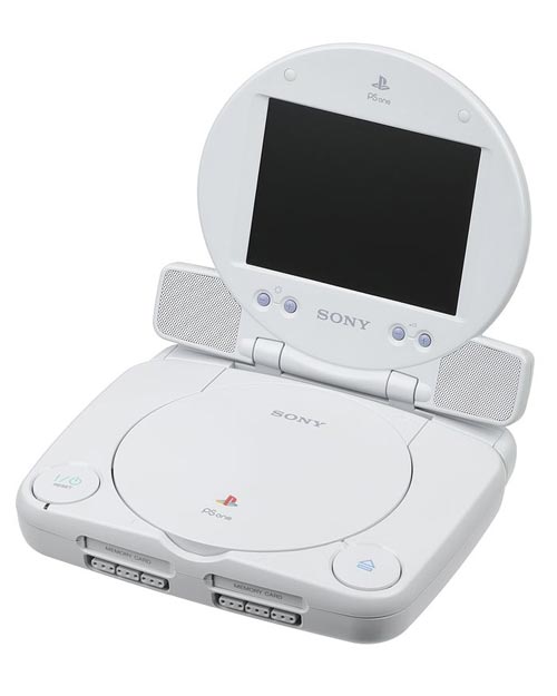 PlayStation PS One Slim Console with LCD Screen Combo