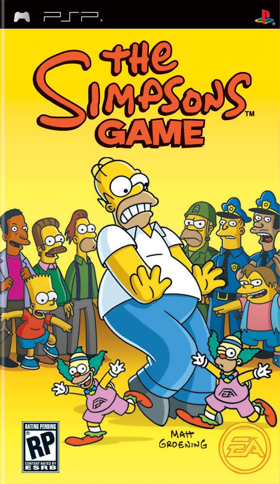 The Simpsons Game - PSP