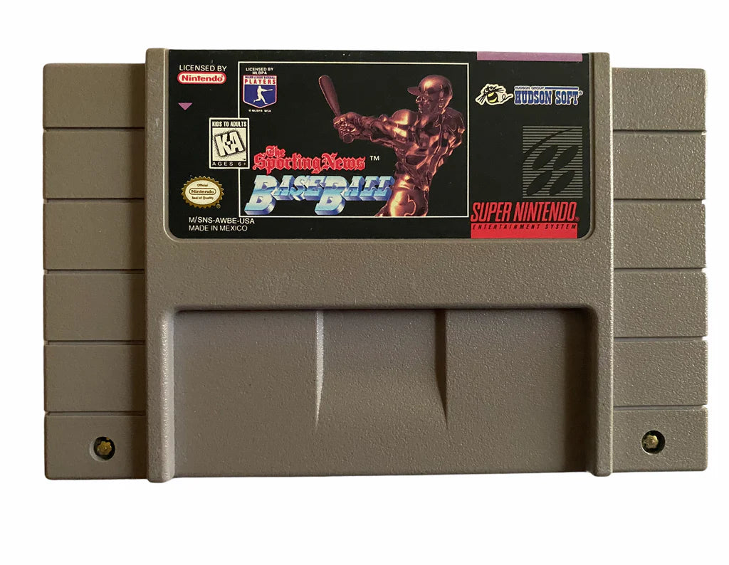 The Sporting News Baseball - Super Nintendo