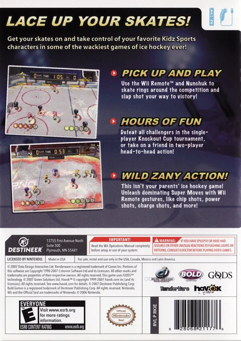 Kidz Sports: Ice Hockey - Wii