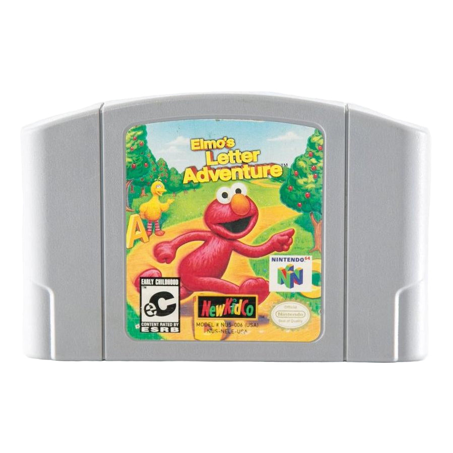Sesame Street: Elmo's Letter Adventure - Nintendo 64