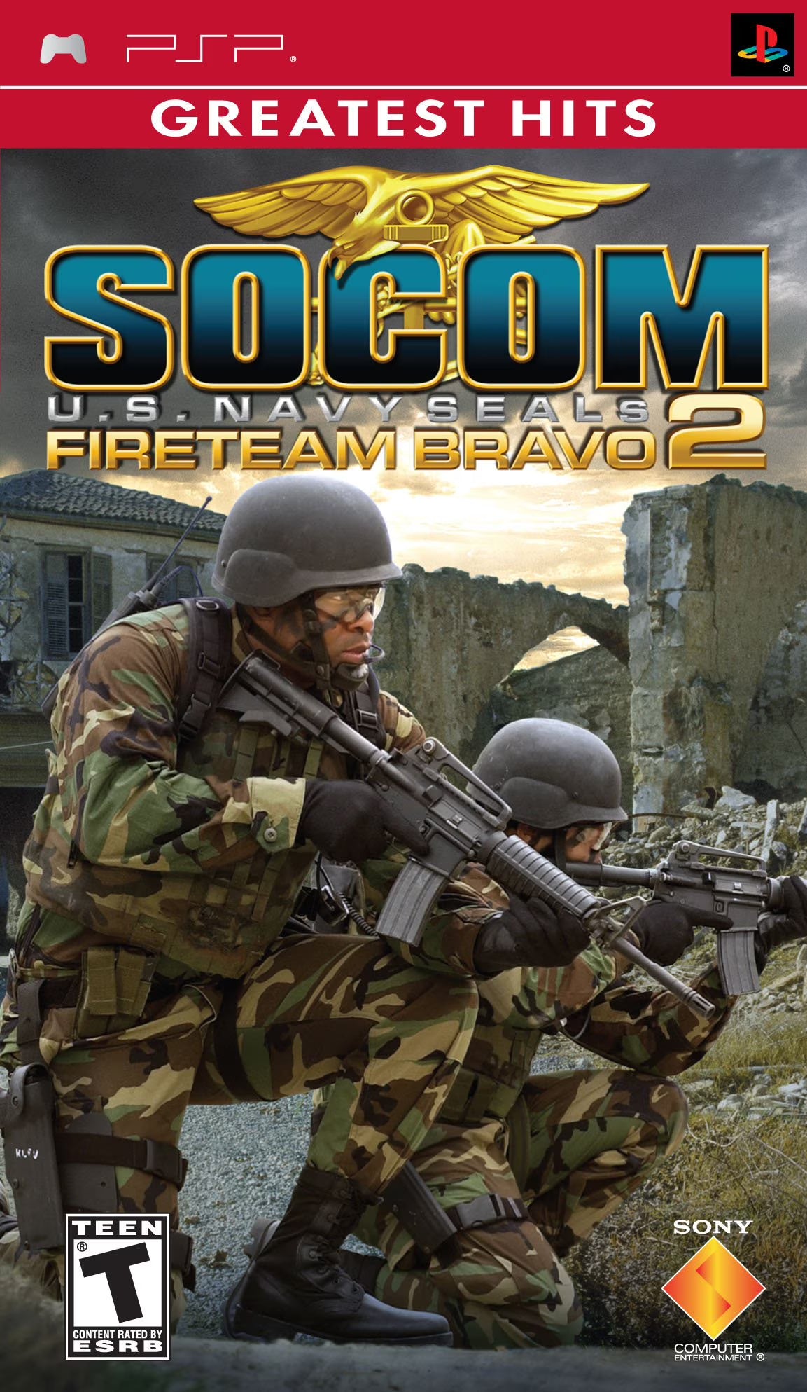 SOCOM US Navy Seals Fireteam Bravo 2 (Greatest Hits) - PSP