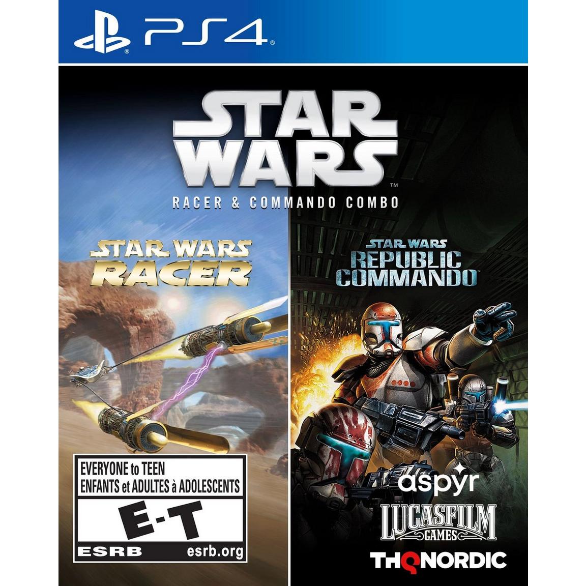 Star Wars: Racer & Commando Combo - PlayStation 4
