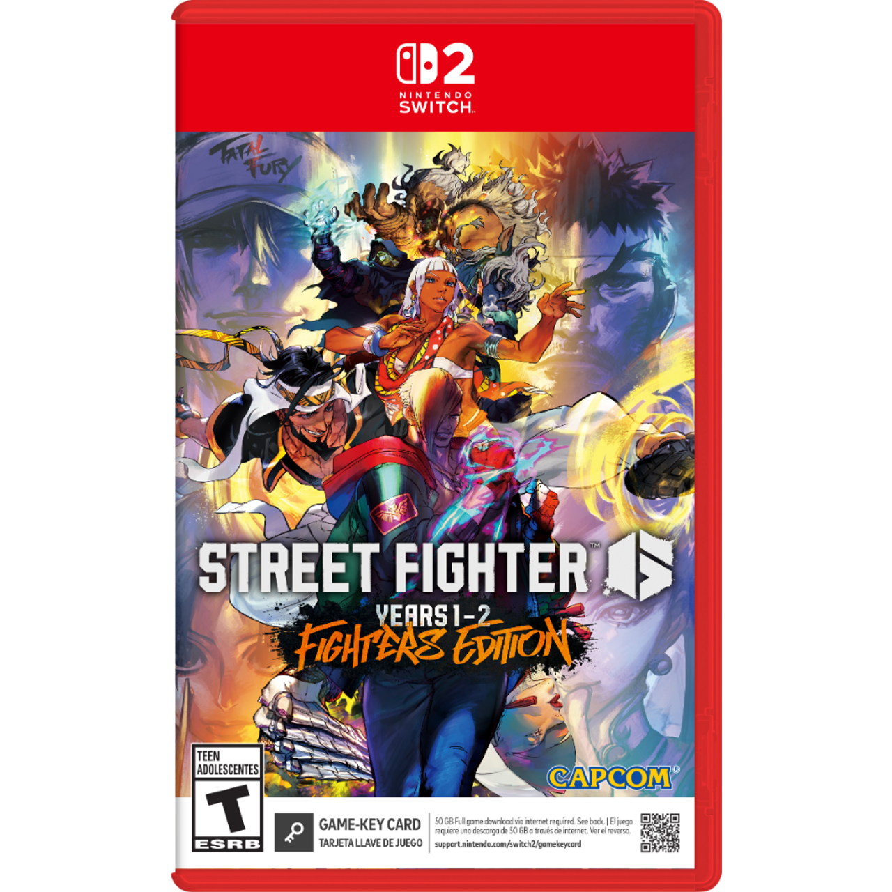 Street Fighter 6 Years 1-2 Fighters Edition - Nintendo Switch 2
