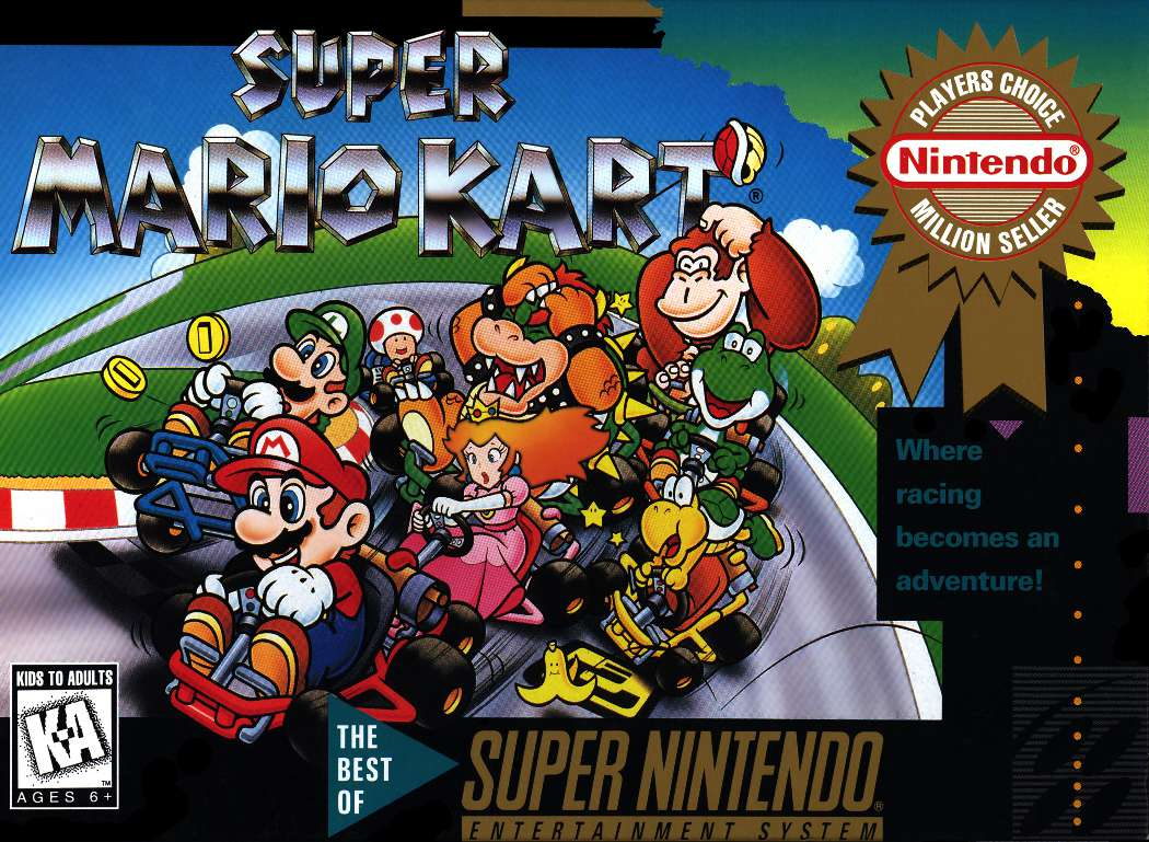 Super Mario Kart (Player's Choice) - Super Nintendo
