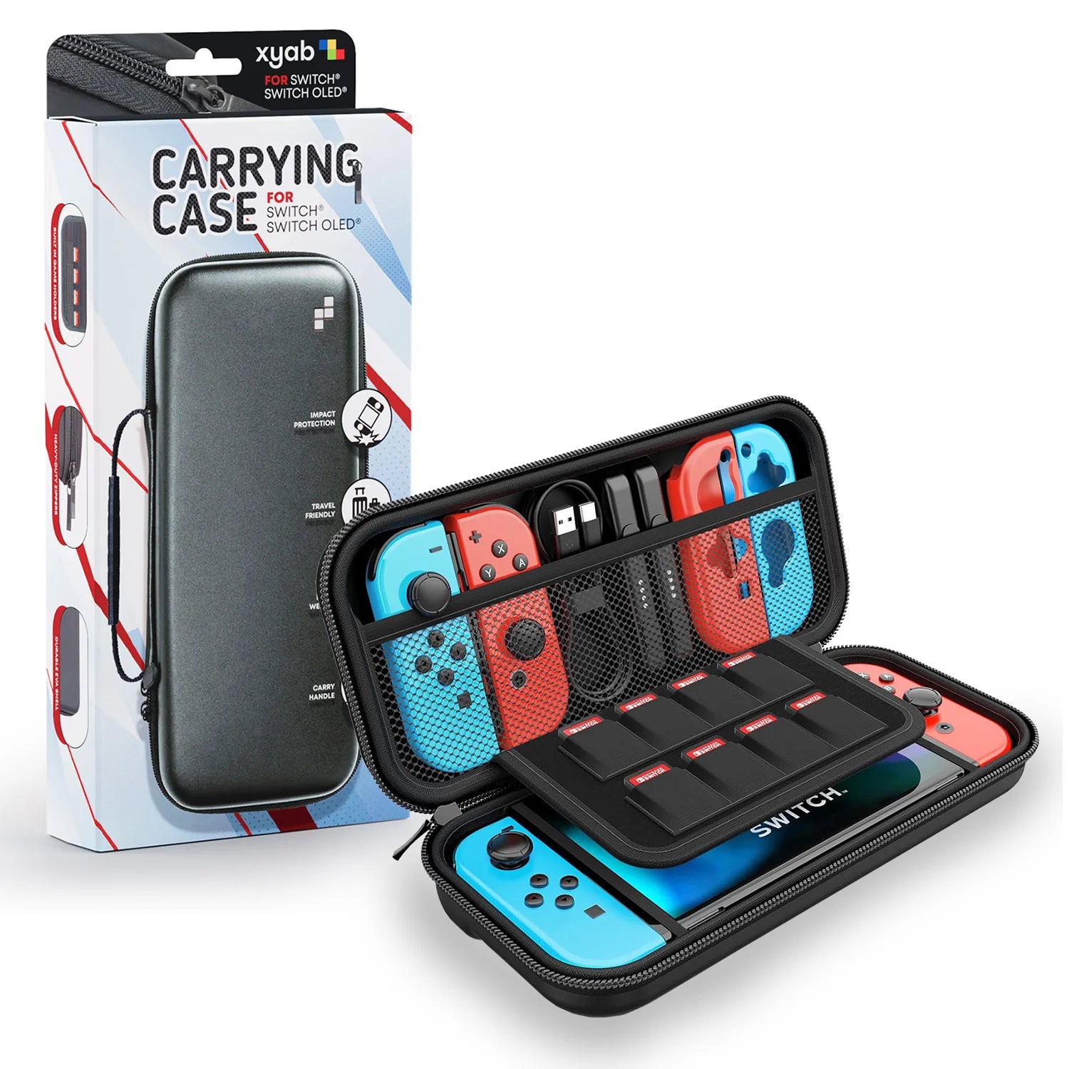Hard Shell Carrying Case for Nintendo Switch, Switch OLED