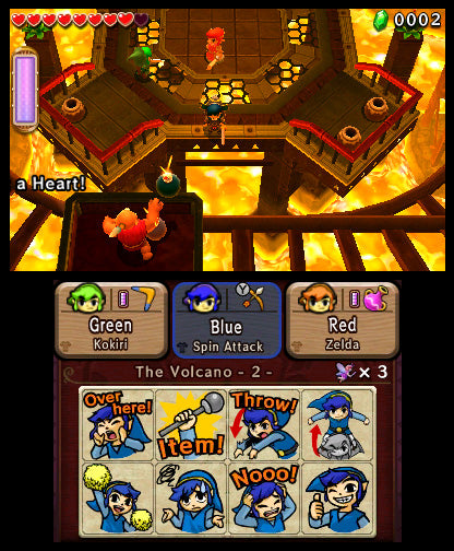 Legend of Zelda: Tri Force Heroes - Nintendo 3DS