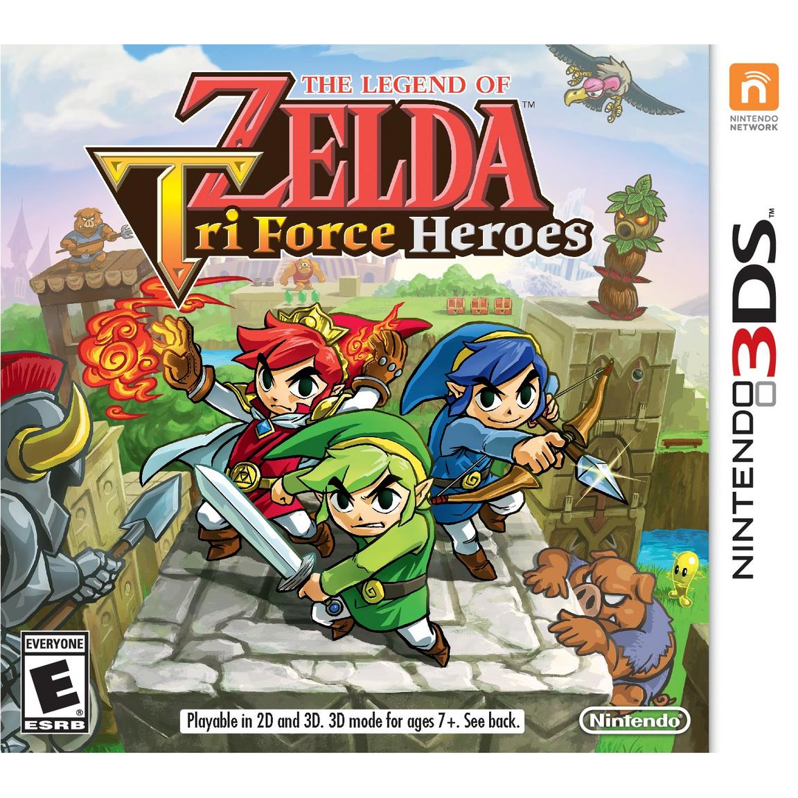 Legend of Zelda: Tri Force Heroes - Nintendo 3DS
