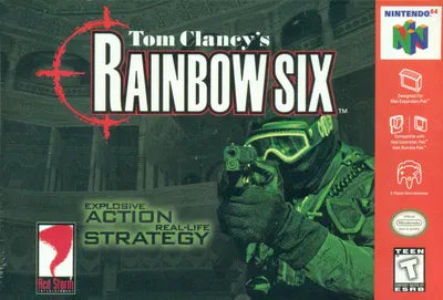 Tom Clancy's Rainbow Six (Black Cartridge) - Nintendo 64