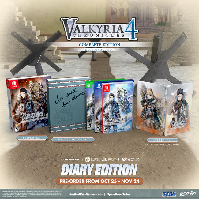 Valkyria Chronicles 4 Complete Edition - Diary Edition - Nintendo Switch