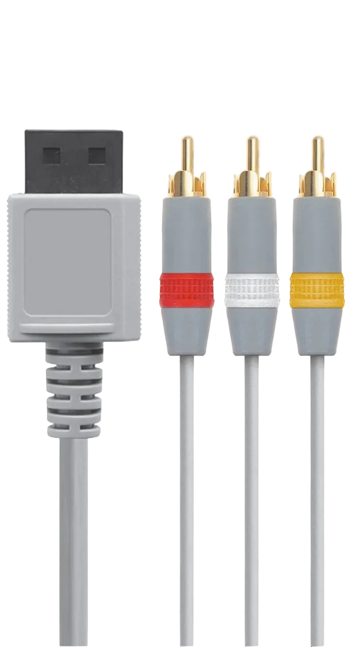 Composite AV Cable for Nintendo Wii and Wii U