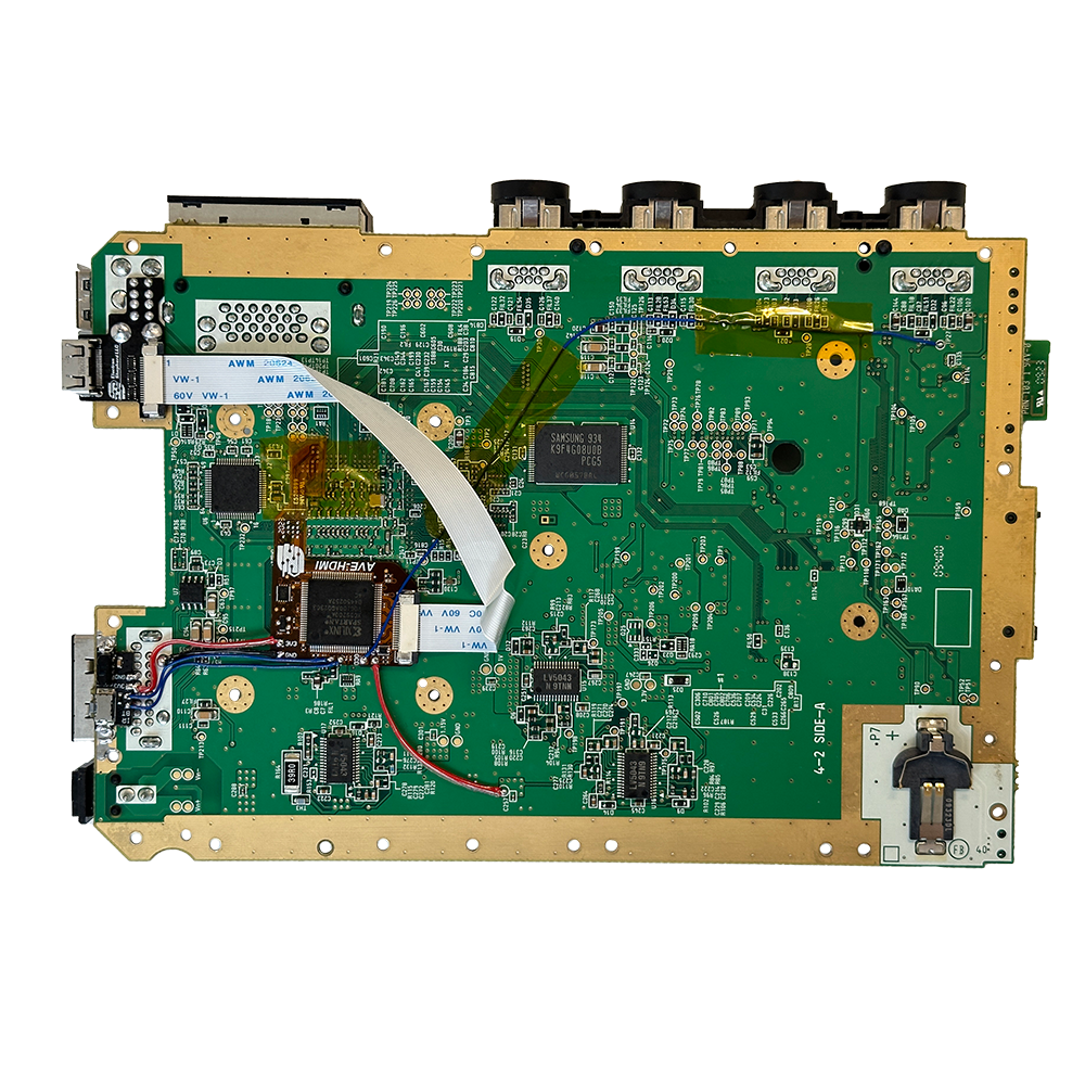 Wii Console with Electron Shepherd HDMI ElectronAVE Kit Pre-Installed