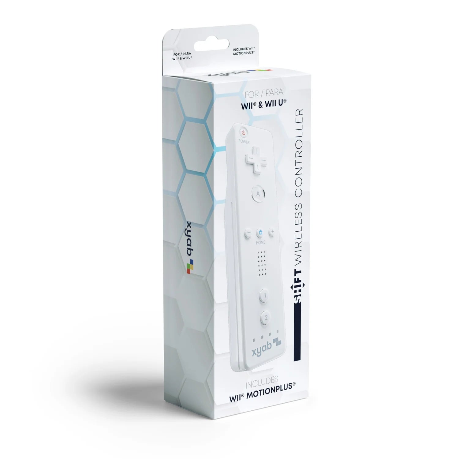 Wireless Remote Controller w/ Motion Plus for Wii / Wii U - White