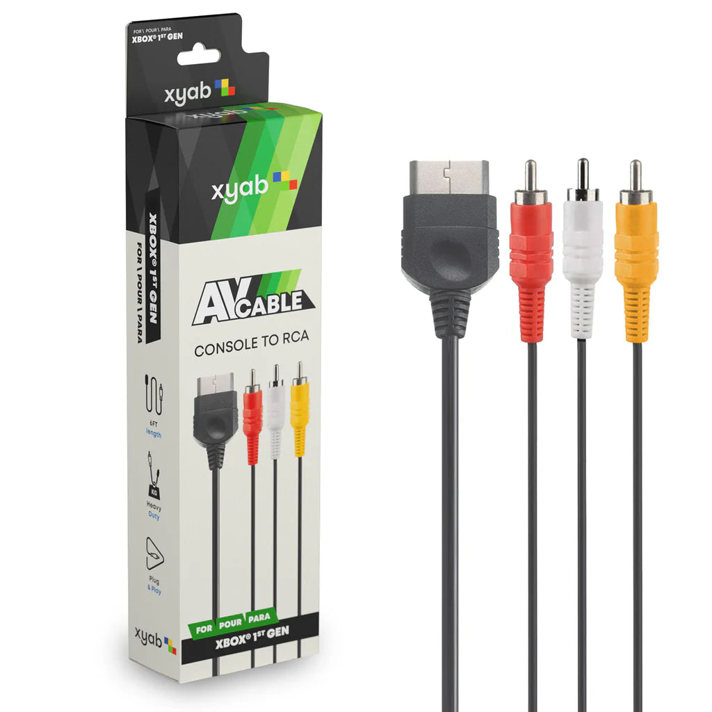 Composite AV Cable for Original Xbox