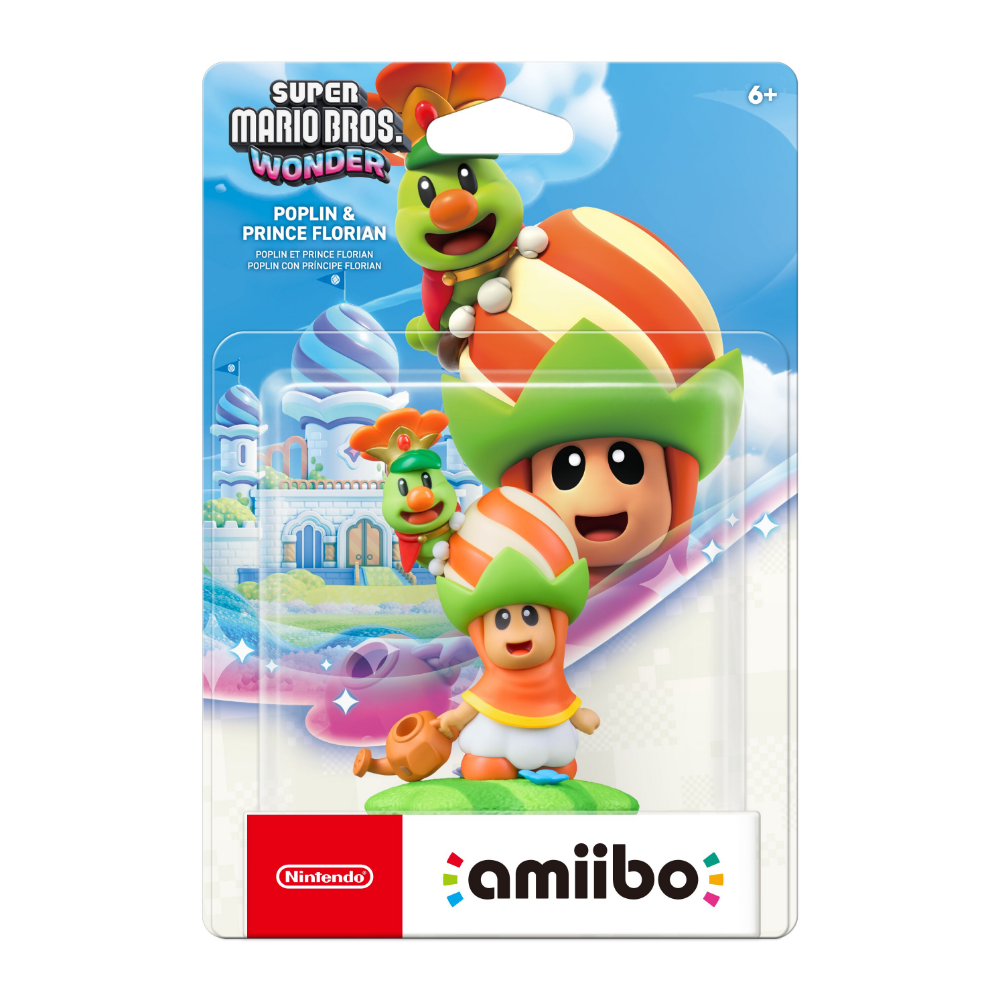 amiibo - Poplin & Prince Florian - Super Mario Bros. Wonder Series