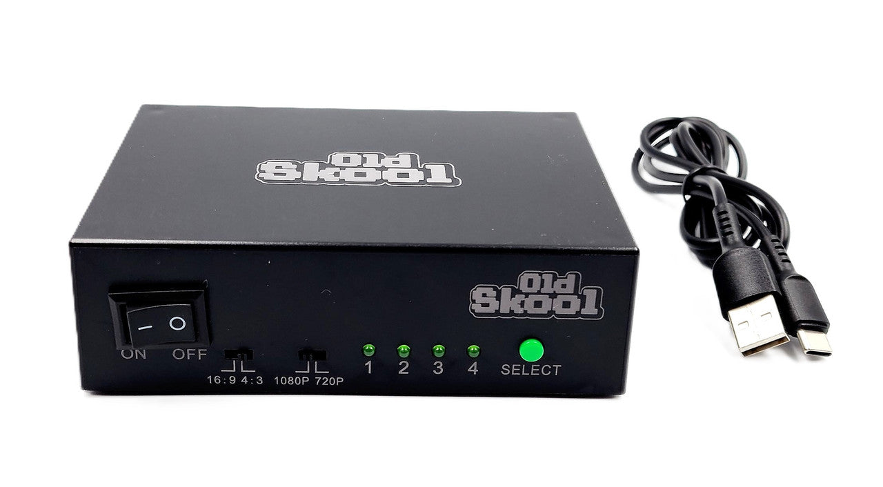 AV to HD Multi-Input System Selector