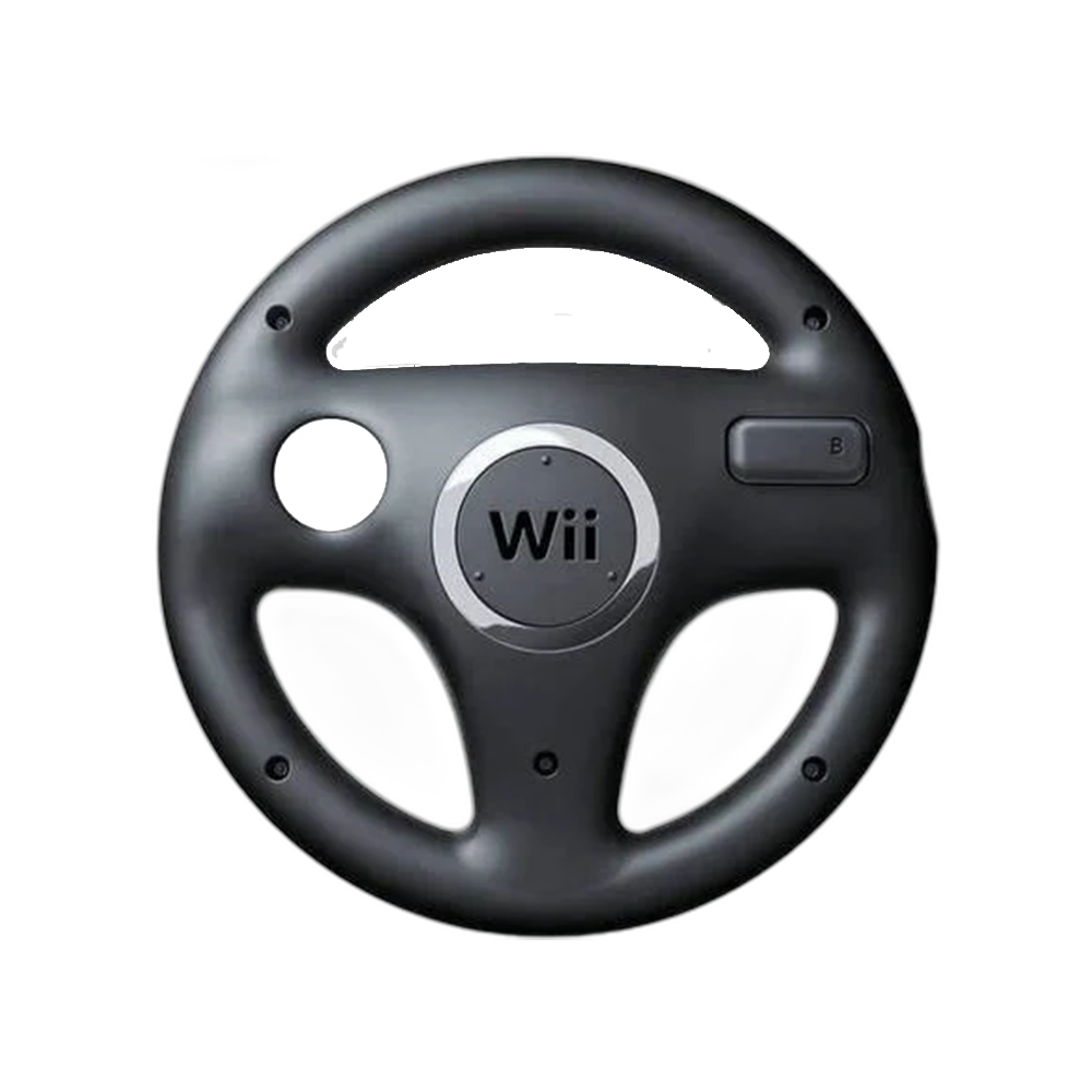 Official Wii Wheel - Black