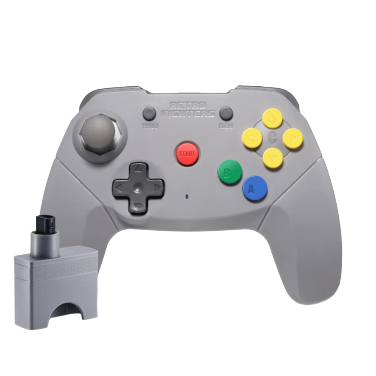 Brawler64 2.4GHz Wireless Controller for Nintendo 64