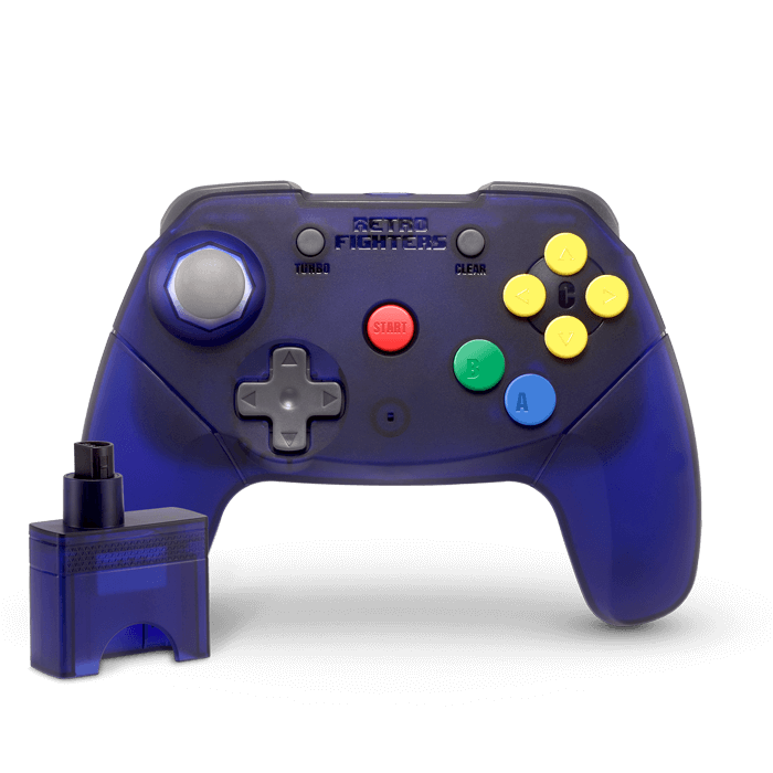 Brawler64 2.4GHz Wireless Controller for Nintendo 64