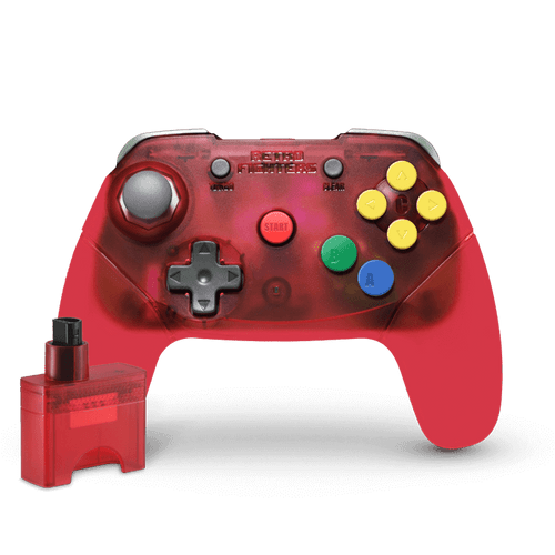 Brawler64 2.4GHz Wireless Controller for Nintendo 64