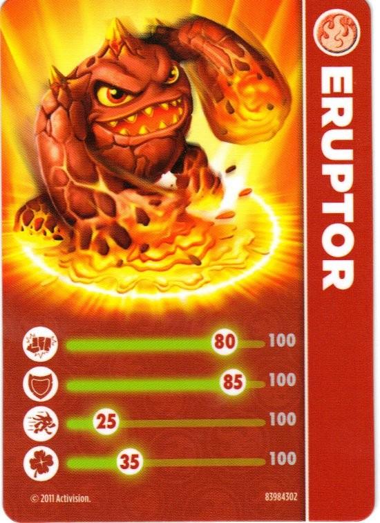 Eruptor - Skylanders Spyro's Adventure