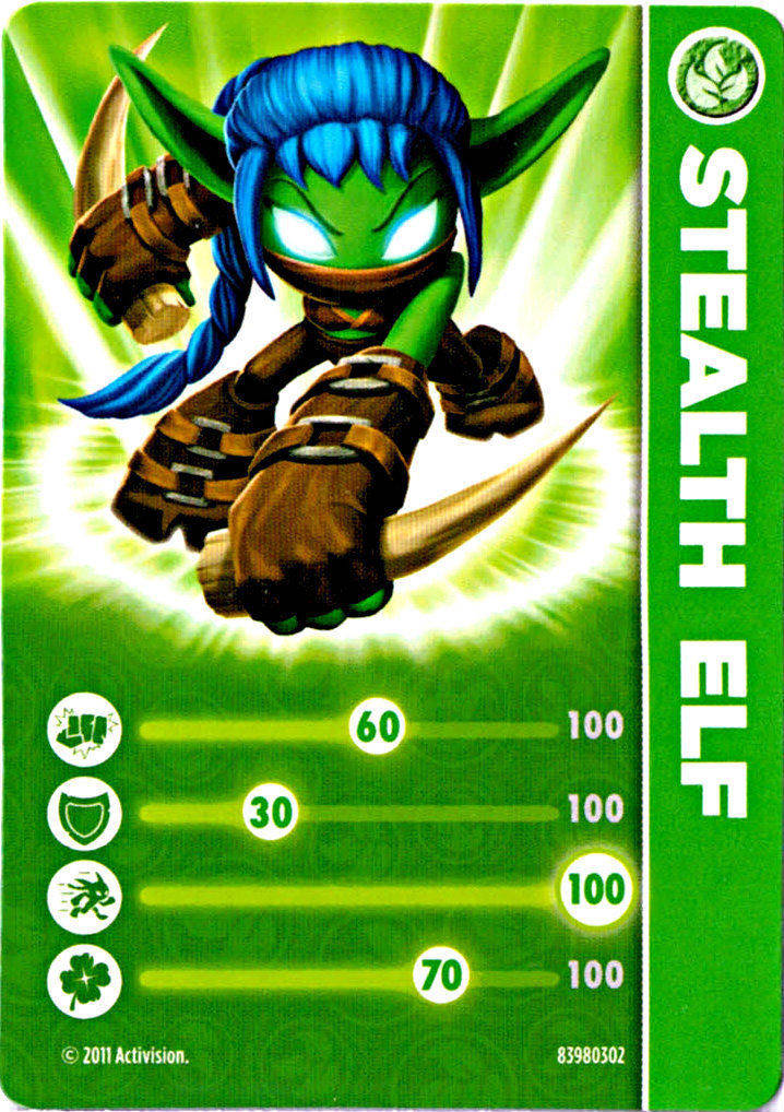 Stealth Elf - Skylanders Spyro's Adventure