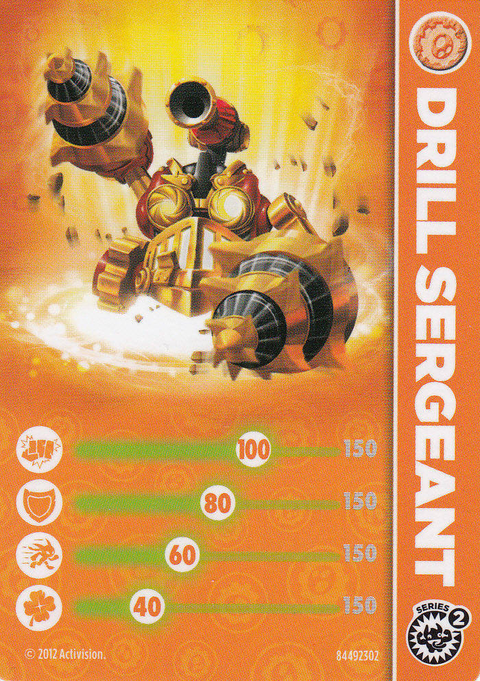 Drill Sergeant - Skylanders Giants