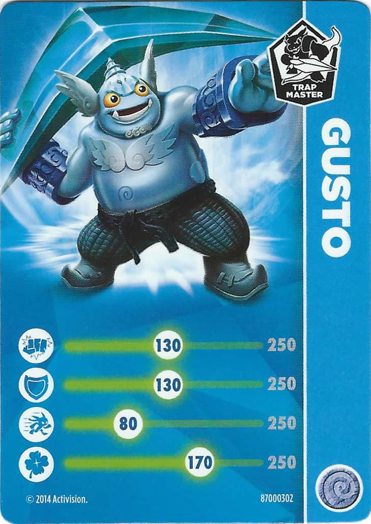 Gusto - Skylanders Trap Team